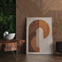Wallity Pintura Decorativa en Lienzo Multicolor 70 x 100 cm